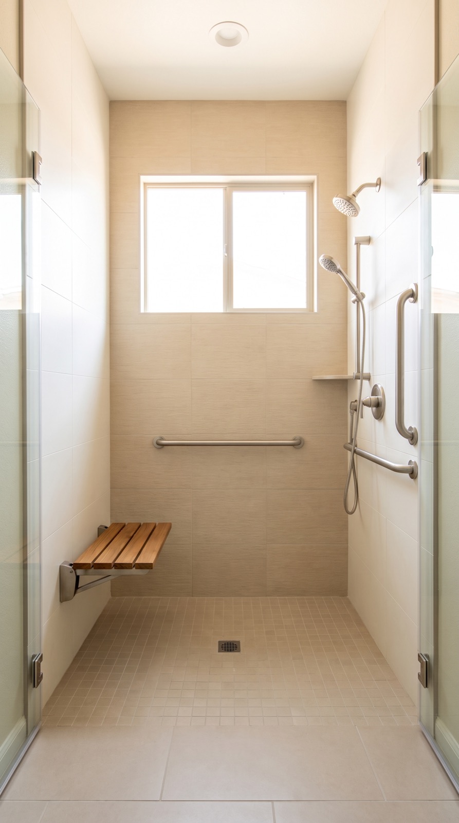 Accessible shower concept